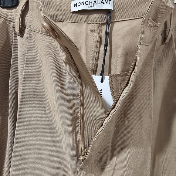 Non Chalant Fabi Wide Leg Pant - Camel - Picture 4 of 7